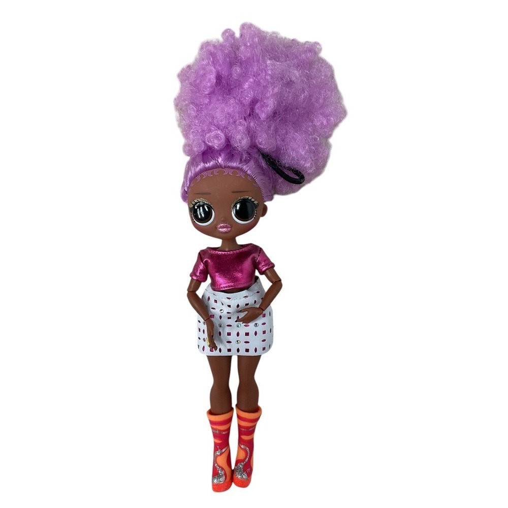 LOL OMG Doll Purple Hair Fashion Doll‎ Outfit Boots MGA 2019